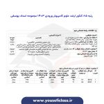 کارنامه کنکور ارشد علوم کامپیوتر ورودی 1403 - مجموعه استاد یوسفی
